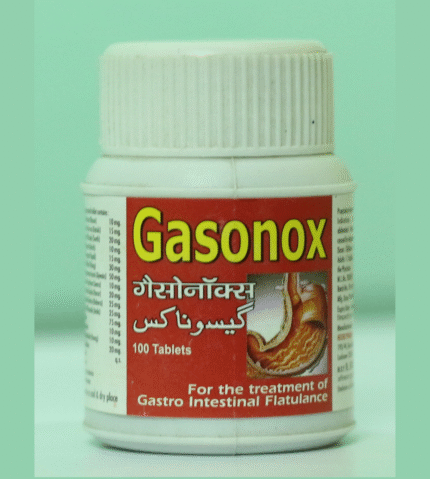 Gasonox Tablets – Ayurvedic Relief for Gas, Acidity & Indigestion