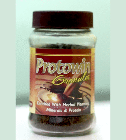 Protowin Granules (Chocolate Flavour) – Herbal Protein & Energy Booster